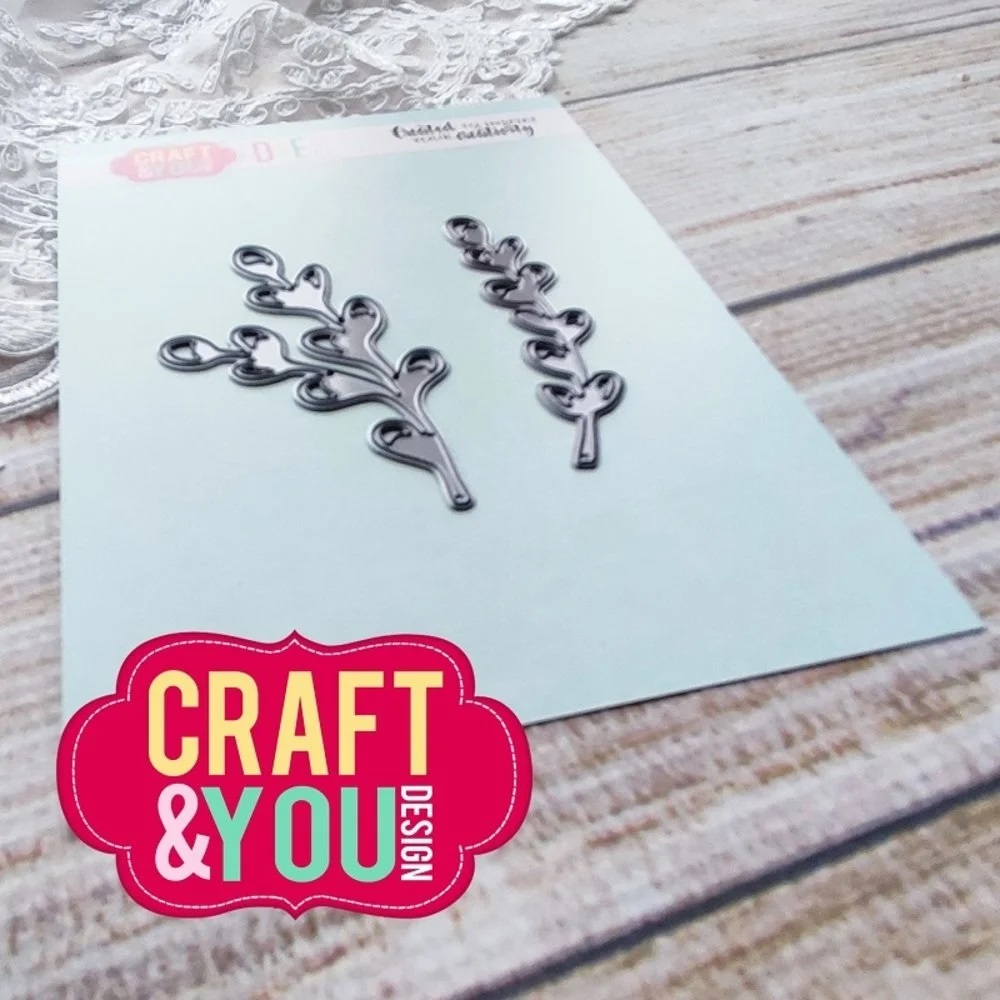 Craft & You - WILLOW TWIGS - vyřezávací šablony