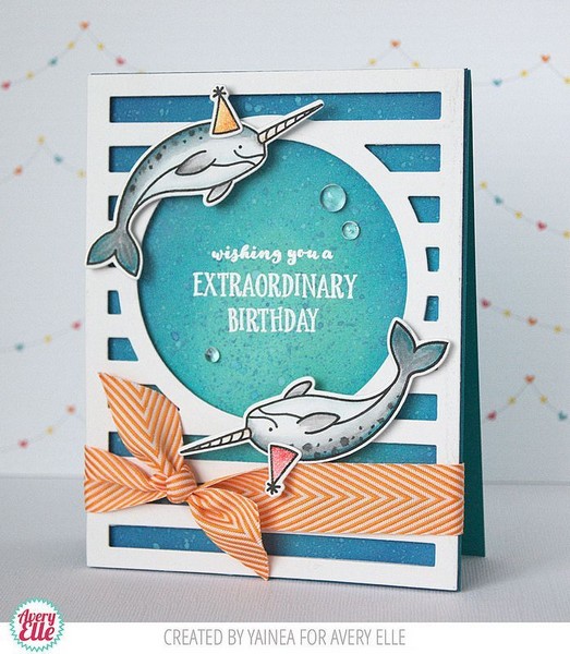 *** Avery Elle - EXTRAORDINARY - razítka a šablony