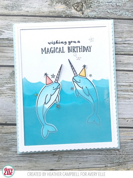 *** Avery Elle - EXTRAORDINARY - razítka a šablony