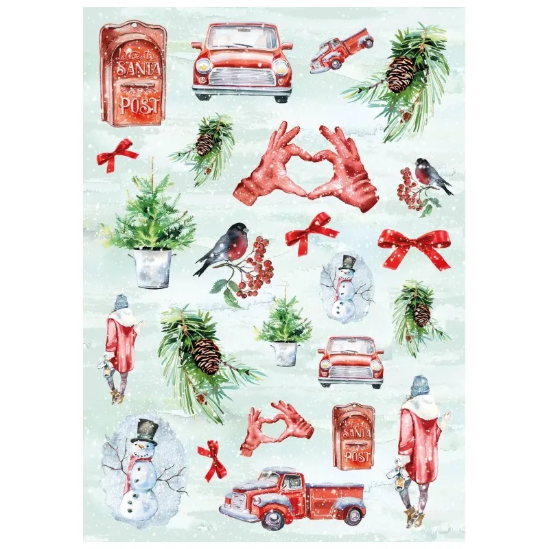 *** Studio Light - WINTER FUN DIY Block - kreativní sada