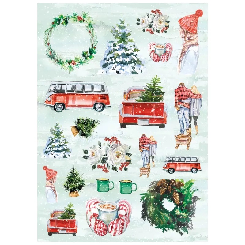 *** Studio Light - WINTER FUN DIY Block - kreativní sada