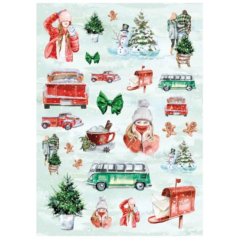 *** Studio Light - WINTER FUN DIY Block - kreativní sada