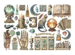 Stamperia - FORTUNE Ephemera - papírové výřezy