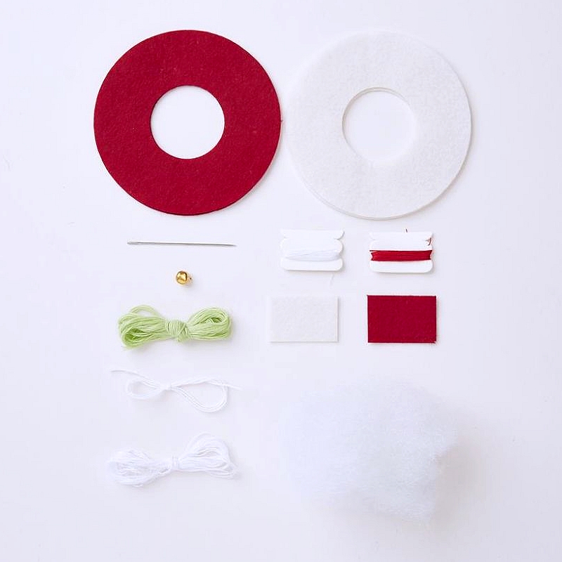 Simply Make - FELT KIT / WREATH - sada na šití z filcu