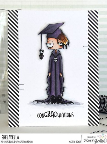 Stamping Bella - ODDBALL / BOY GRADUATE - cling razítka