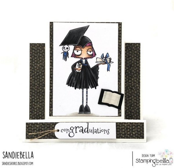 Stamping Bella - ODDBALL / GIRL GRADUATE - cling razítka