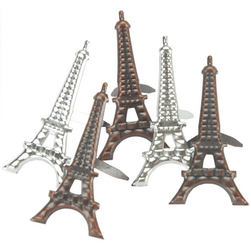 Eyelet Outlet - EIFFEL TOWER Brads - ozdobné svorky