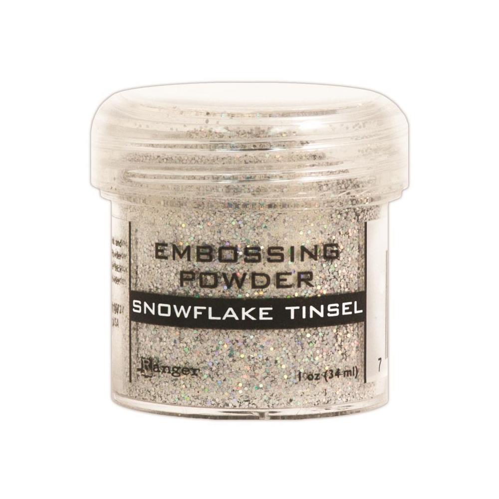 Ranger - EMBOSSING POWDER / SNOWFLAKE TINSEL - embossovací prášek
