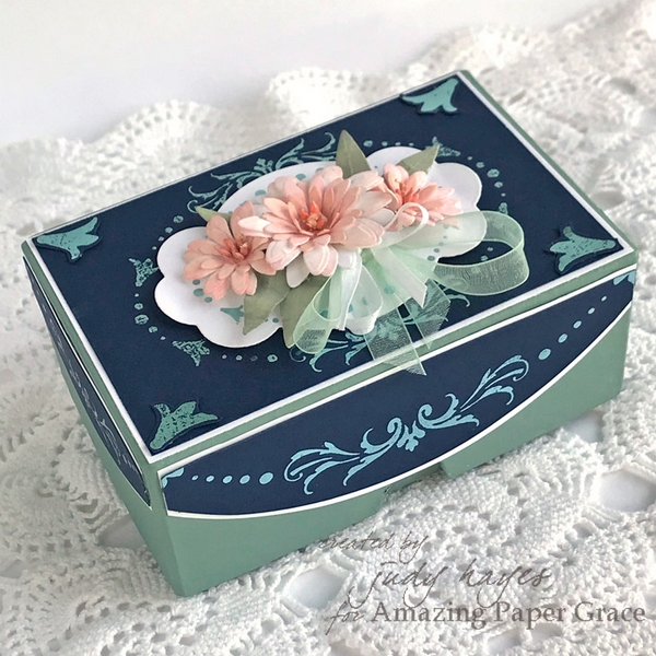 Spellbinders - HOTFOIL STAMP / IMPERIAL ADORNED OVALS - kovová razítka