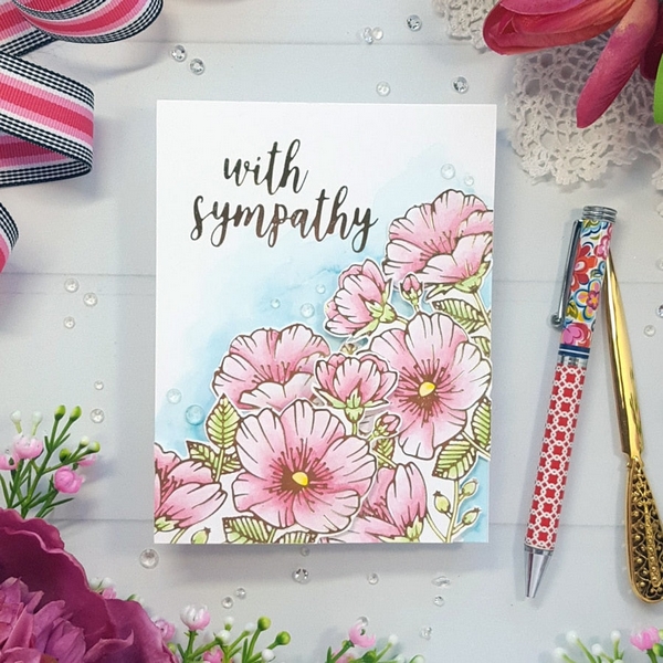 Spellbinders - HOTFOIL STAMP / SWEET BLOOMS BORDER - kovové razítko
