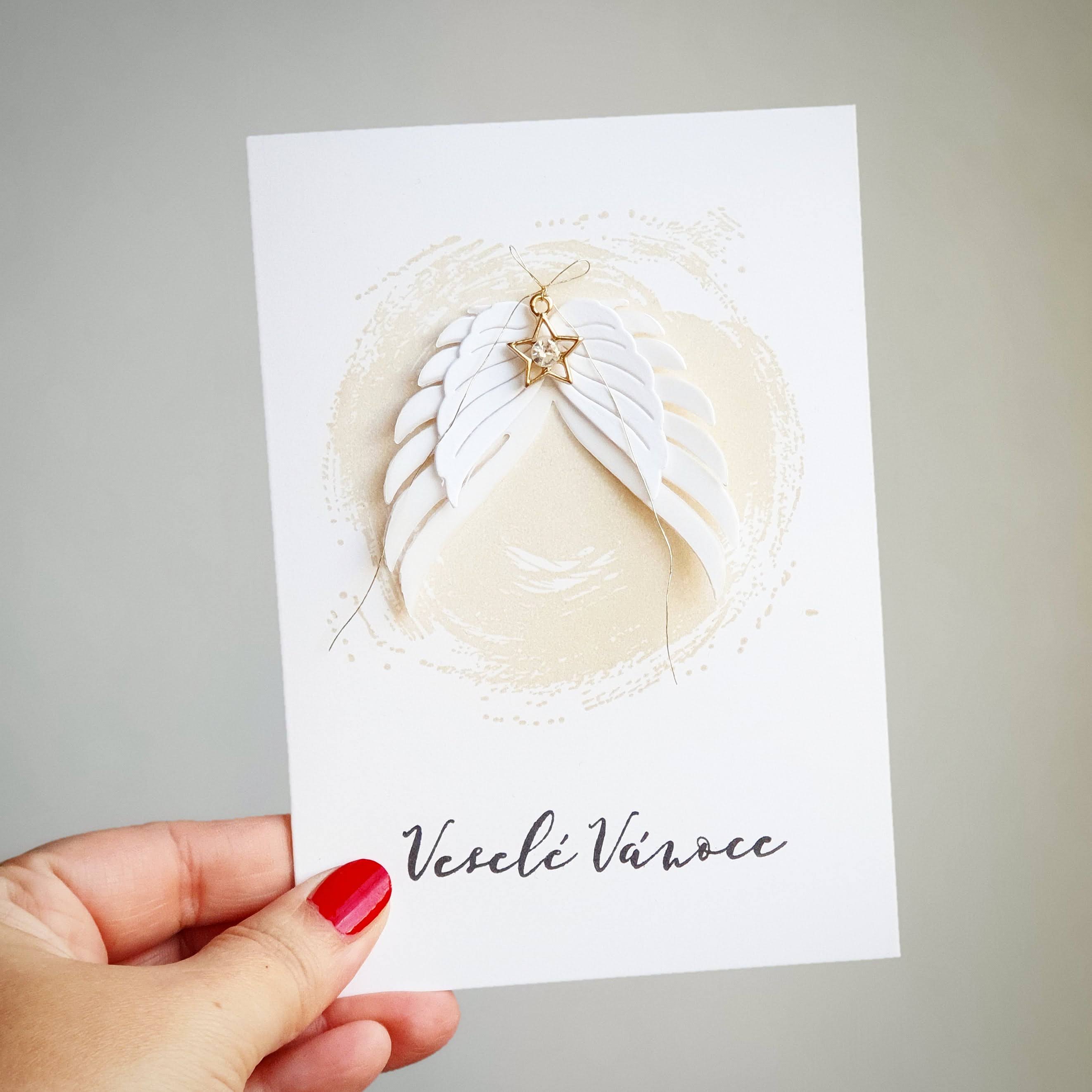 Pretty Papers - HANDMADE PŘÁNÍ / VÁNOCE - originální ručně vyrobené přání