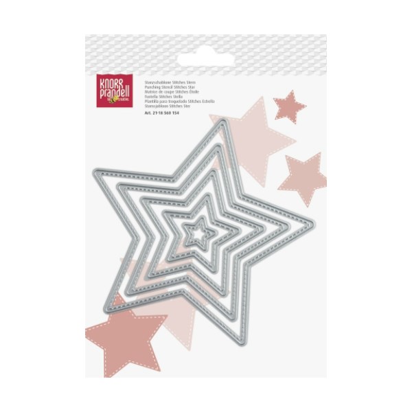 Knorr Prandell - STITCHED STARS - vyřezávací šablony