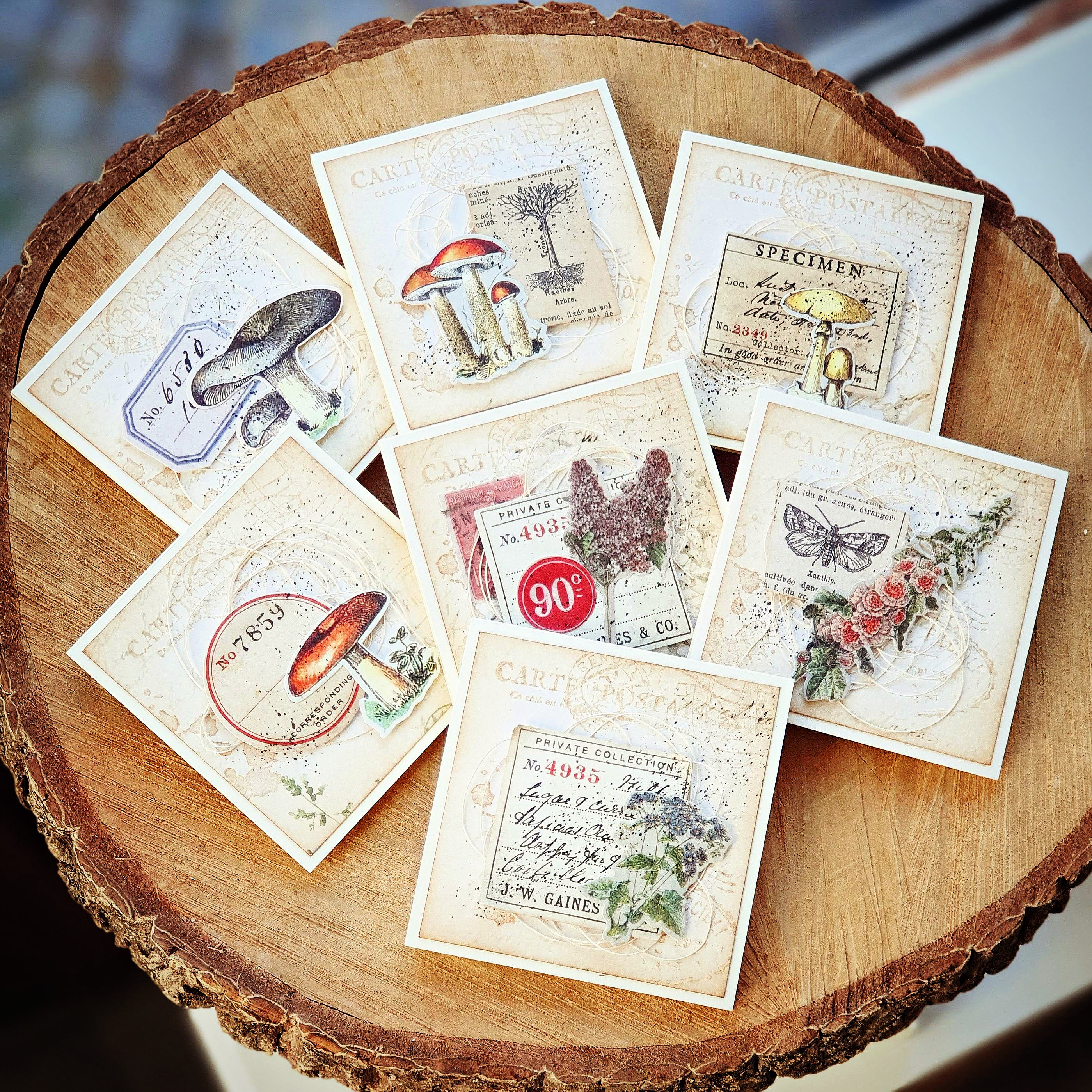 Pretty Papers - POST-IT BLOČEK / FIELD NOTES - originální a ručně vyrobený