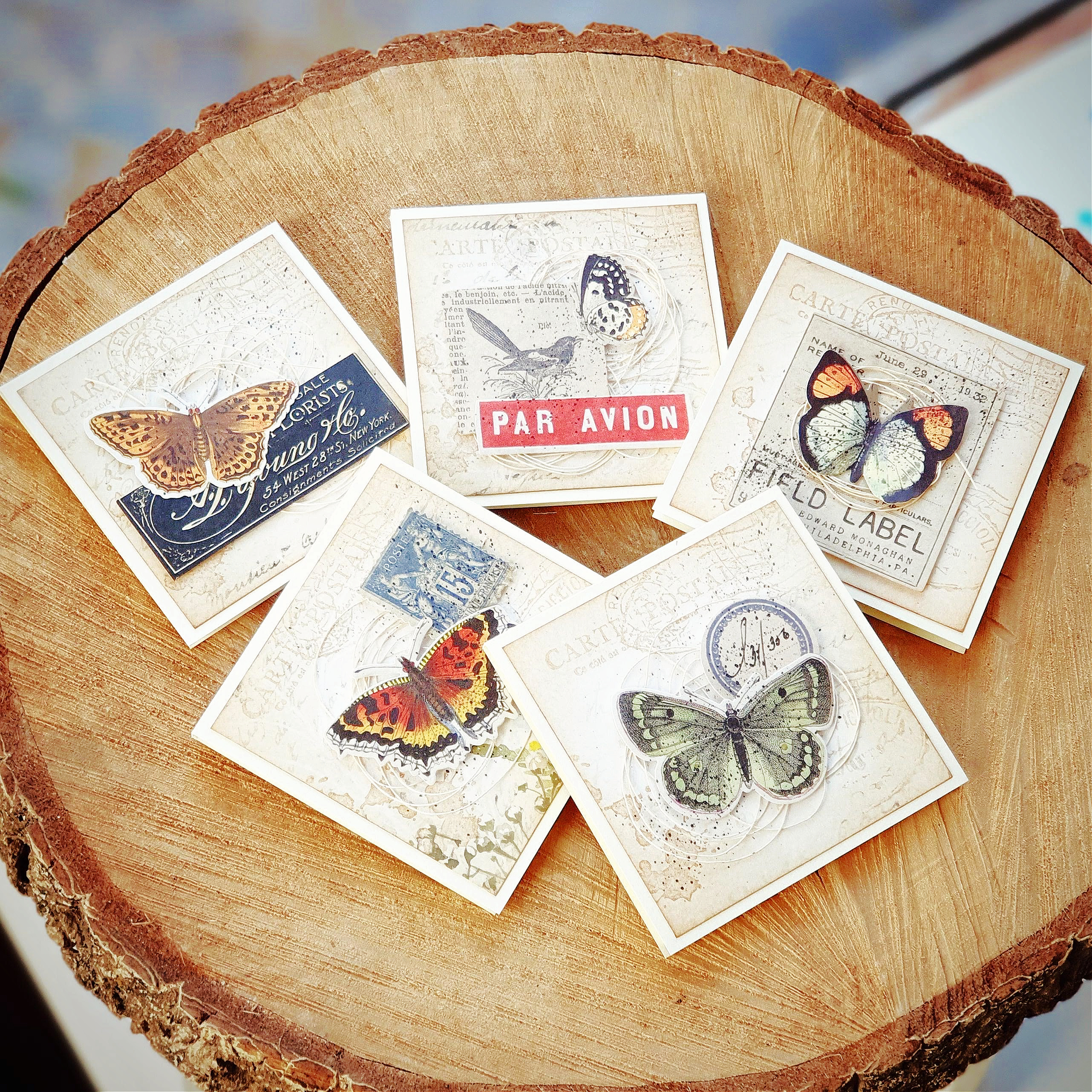 Pretty Papers - POST-IT BLOČEK / FIELD NOTES - originální a ručně vyrobený