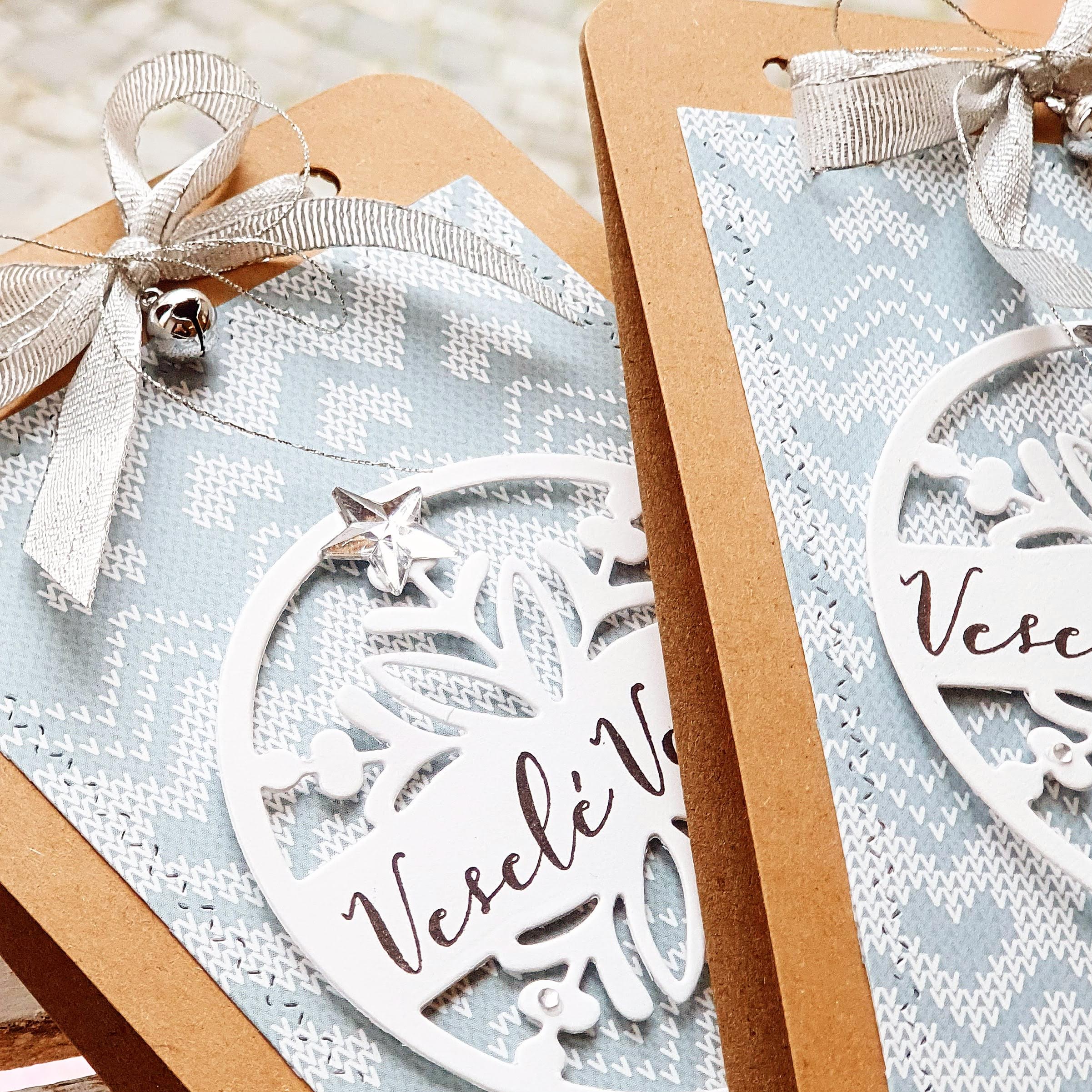 Pretty Papers - VÁNOČNÍ KAPSA S HORKÝM NÁPOJEM - originální a ručně vyrobené