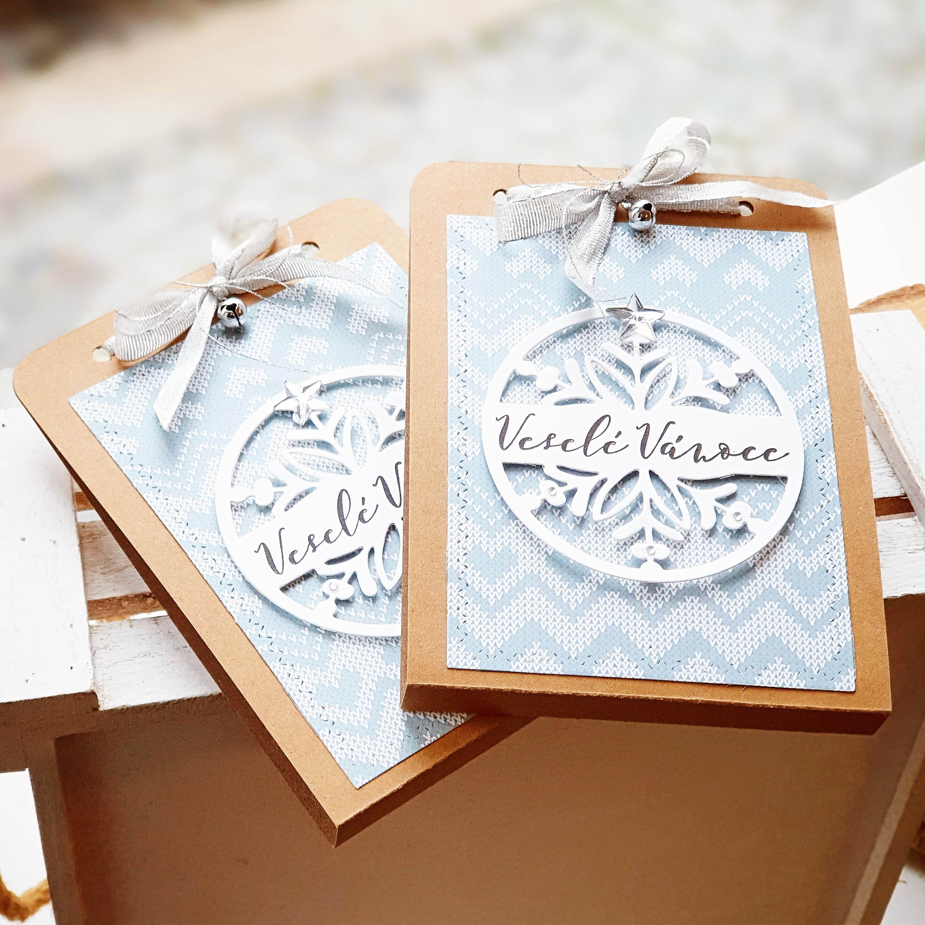 Pretty Papers - VÁNOČNÍ KAPSA S HORKÝM NÁPOJEM - originální a ručně vyrobené