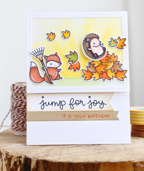 Lawn Fawn - JUMP FOR JOY - silikonová razítka