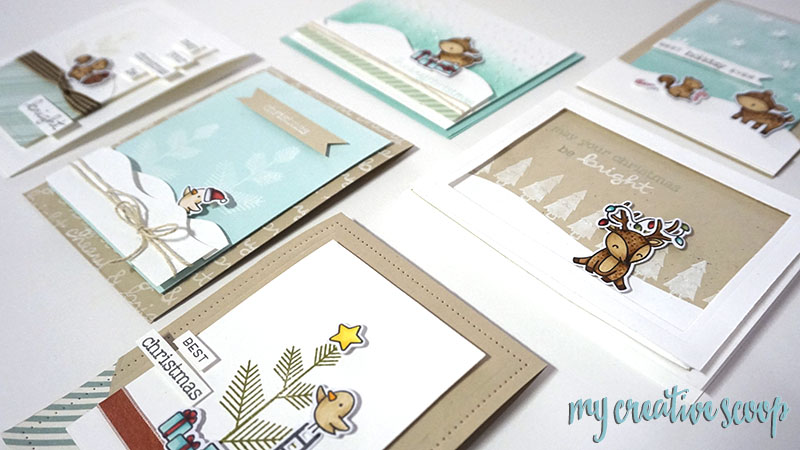 Lawn Fawn - CHEERY CHRISTMAS - silikonová razítka