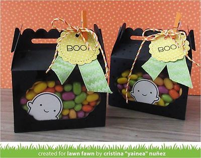 Lawn Fawn - SCALLOPED TREAT BOX - vyřezávací šablona