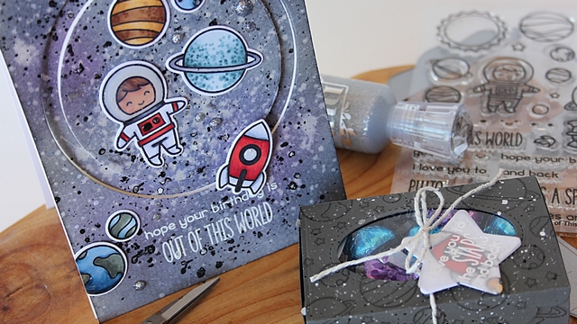 Lawn Fawn - OUT OF THIS WORLD - silikonová razítka