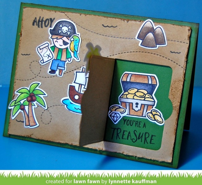 Lawn Fawn - LIFT THE FLAP - vyřezávací šablony