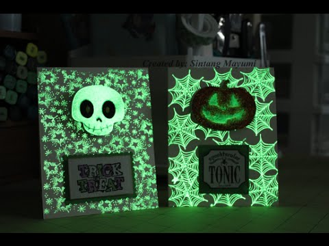 *** Lawn Fawn - GLOW IN THE DARK EMBOSSING POWDER - embossovací prášek svítící ve tmě
