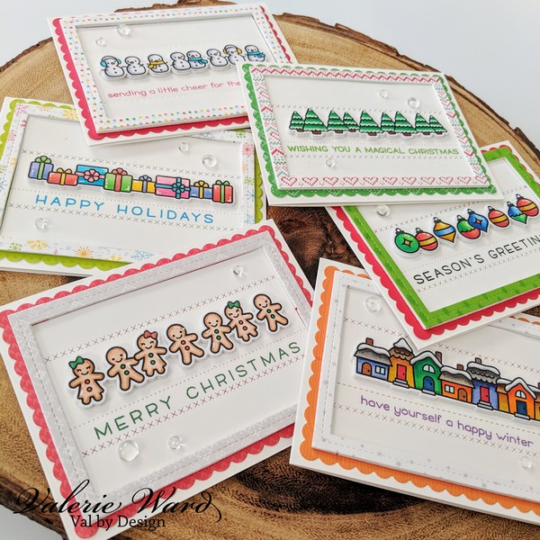 Lawn Fawn - SIMPLY CELEBRATE WINTER - razítka a šablony