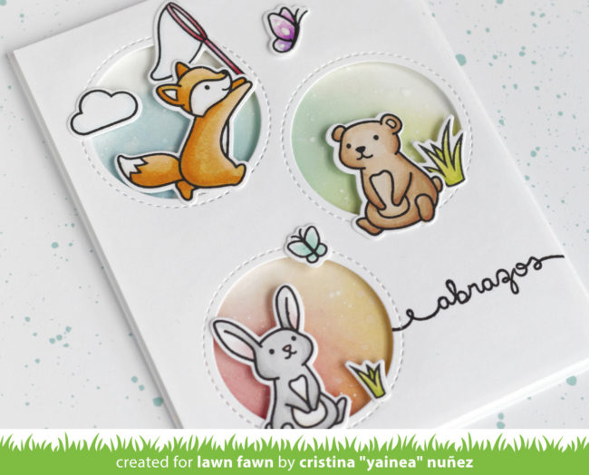 Lawn Fawn - BUTTERFLY KISSES - silikonová razítka