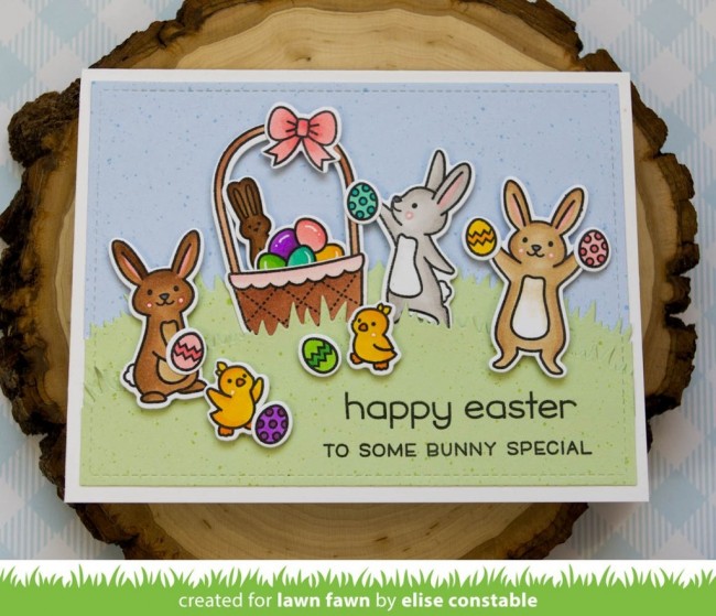 Lawn Fawn - EGGSTRA AMAZING EASTER - razítka a šablony