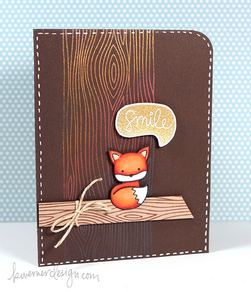 Lawn Fawn - INTO THE WOODS - razítka a šablony