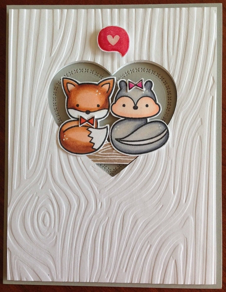 Lawn Fawn - INTO THE WOODS - razítka a šablony