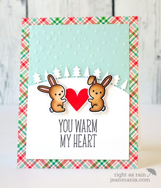 Lawn Fawn - SNOW DAY - silikonová razítka