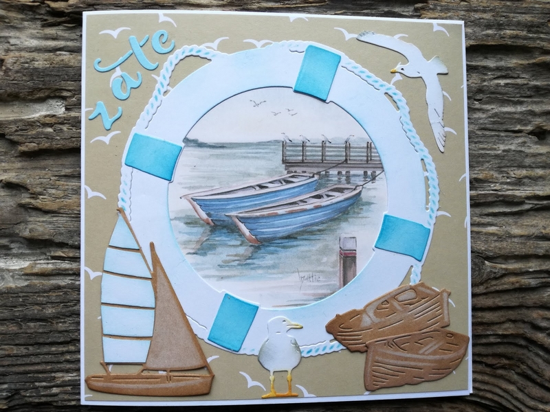 *** Marianne - NAUTICAL SET - vyřezávací šablony