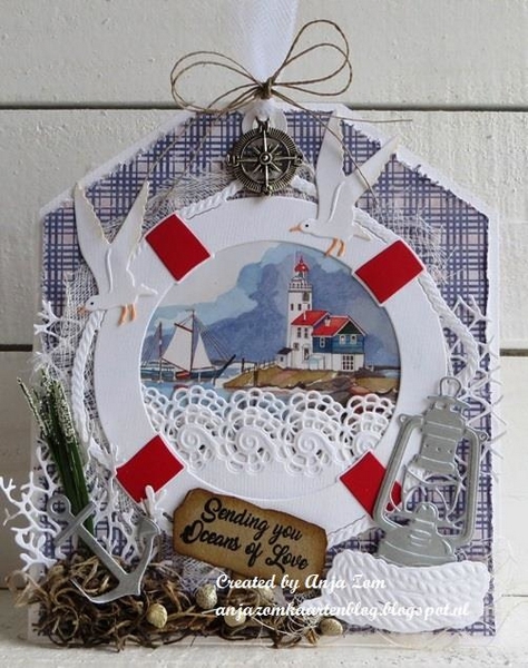 *** Marianne - NAUTICAL SET - vyřezávací šablony