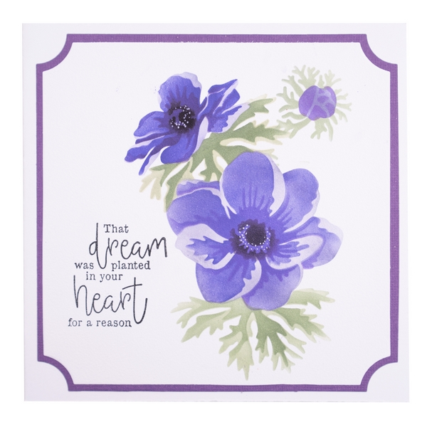 Studio Light - ESSENTIALS MASK / ANEMONE - šablona / maska