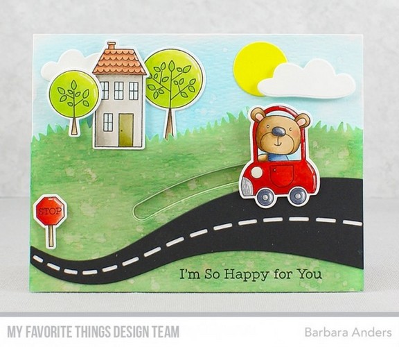 *** My Favorite Things - OPEN ROAD - vyřezávací šablony