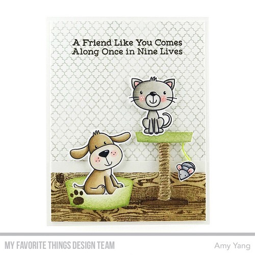 *** My Favorite Things - PET PERCHES - vyřezávací šablony