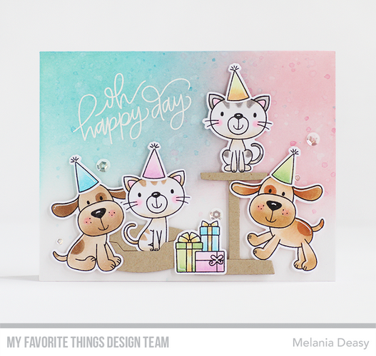 *** My Favorite Things - PET PERCHES - vyřezávací šablony