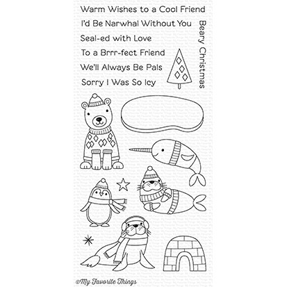 *** My Favorite Things - POLAR PALS - razítka a šablony