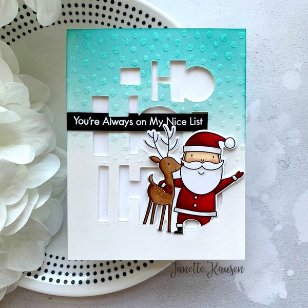 *** My Favorite Things - SANTA & FRIENDS - razítka a šablony