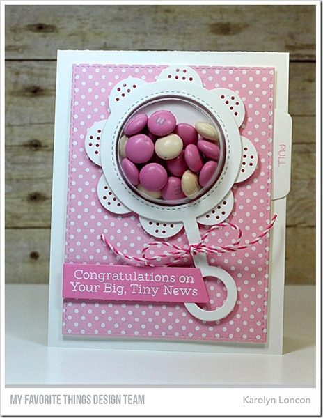 My Favorite Things - CIRCLE SHAKER POUCHES TREAT - 3D fólie na shaker (10 ks)