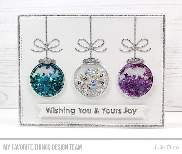 My Favorite Things - MINI CIRCLE TRIO SHAKER POUCHES - 3D fólie na shaker (10 ks)