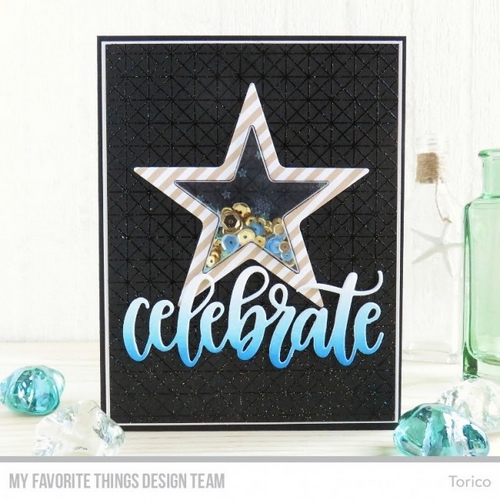 My Favorite Things - STAR SHAKER POUCHES - 3D fólie na shaker (10 ks)