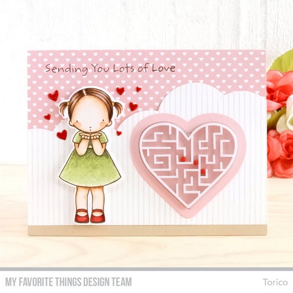 *** My Favorite Things - MAZE SHAPES / BLACK - komponenty k výrobě přání