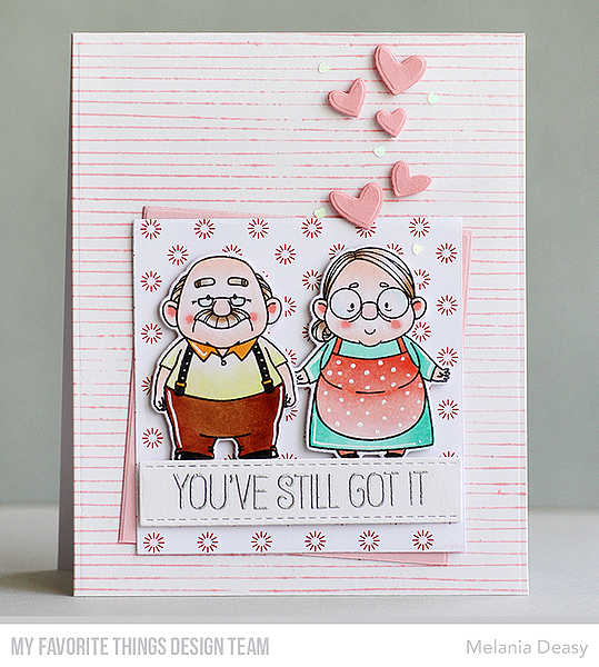 *** My Favorite Things - OLD FRIENDS - razítka a šablony