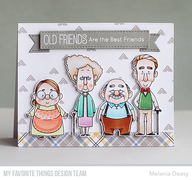 *** My Favorite Things - OLD FRIENDS - silikonová razítka
