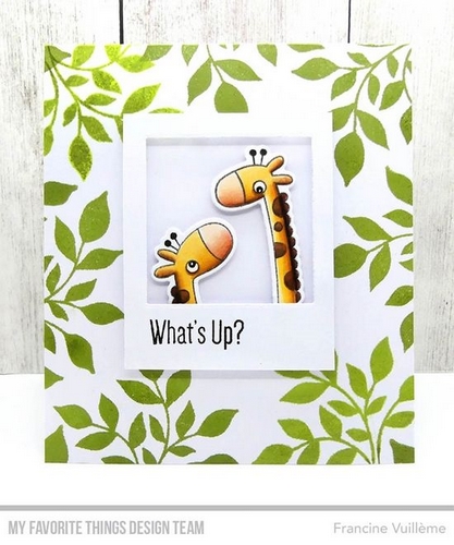 *** My Favorite Things - GIRAFFING ME CRAZY - silikonová razítka