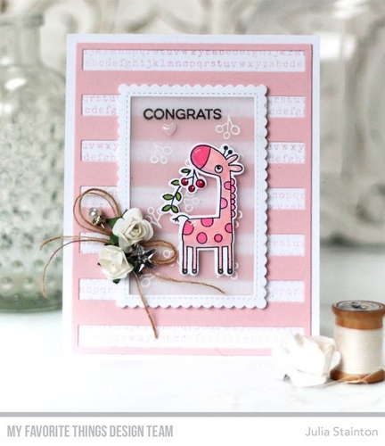 *** My Favorite Things - GIRAFFING ME CRAZY - silikonová razítka