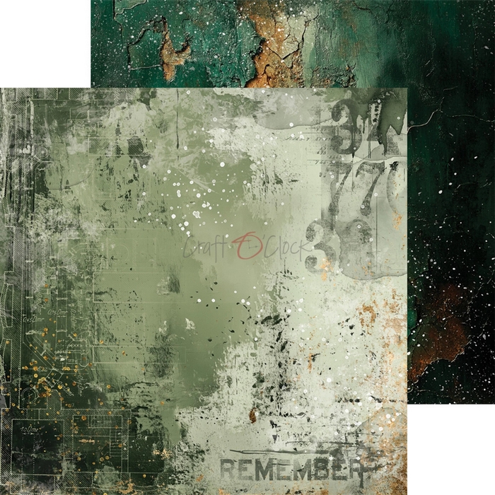 Craft O´Clock - THE NOVEMBER MAN 12x12 - scrapbookové čtvrtky