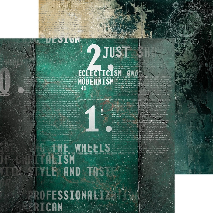 Craft O´Clock - THE NOVEMBER MAN 12x12 - scrapbookové čtvrtky